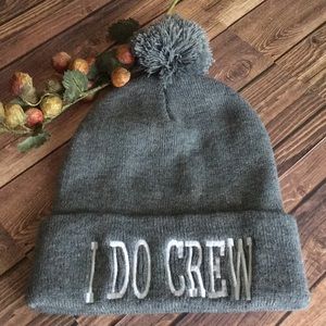 For the “sports minded” - hat. “ I do crew”